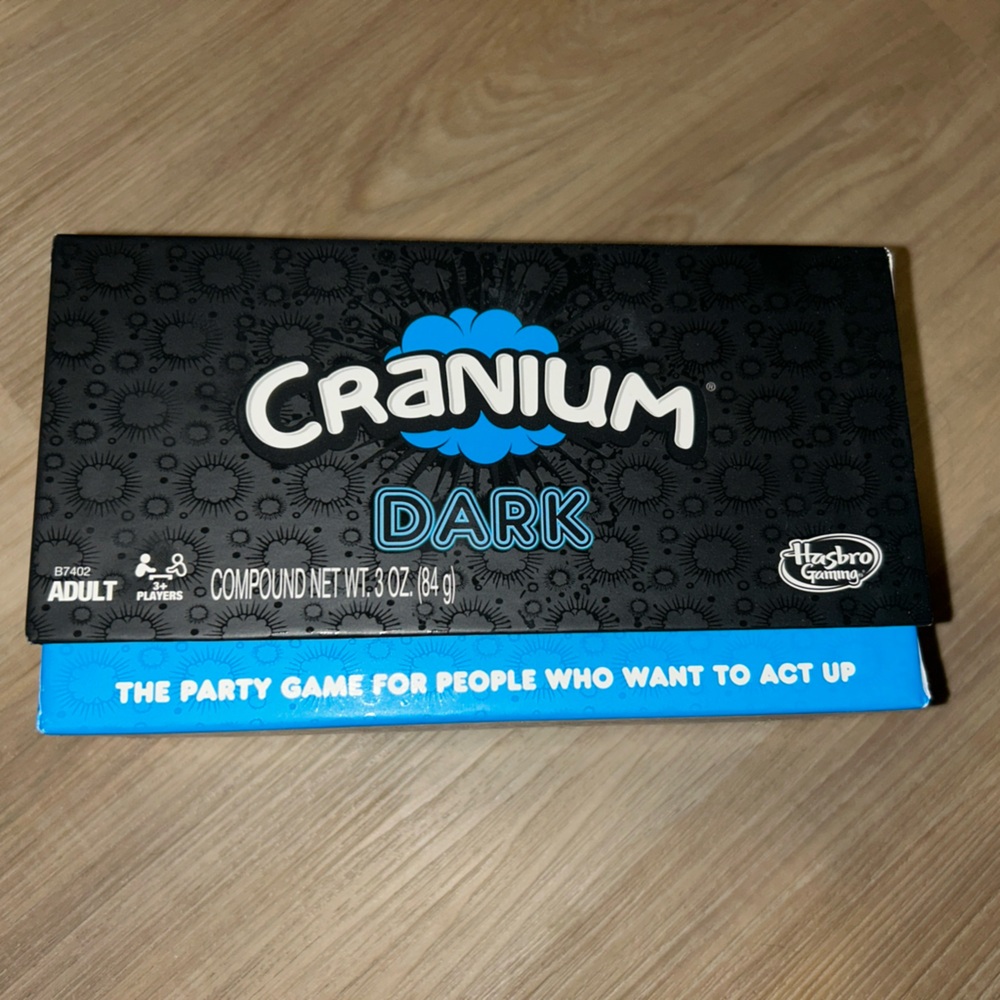 Hasbro Cranium Dark Game - Black and Blue